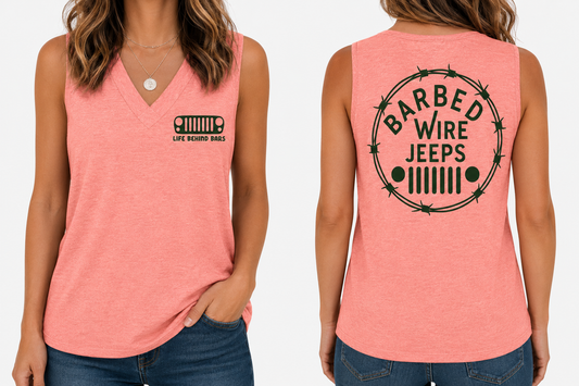 Behind Bars Ladies Tank