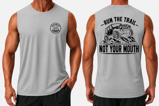 Run The Trail Mens Tank